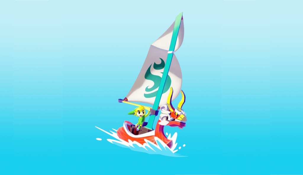 wind waker sailing