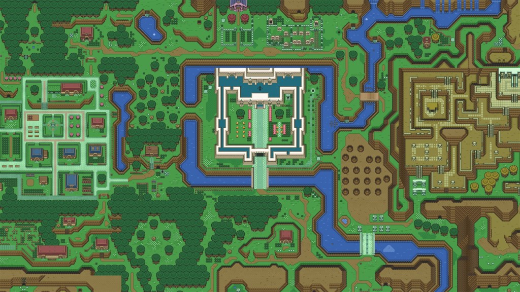 A link to the past map